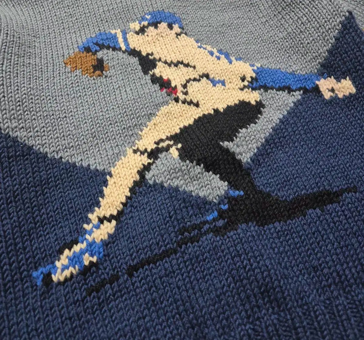 Pherrow s 野球 投手 パータン ニット ジャケット 日本 カウチン 成人M