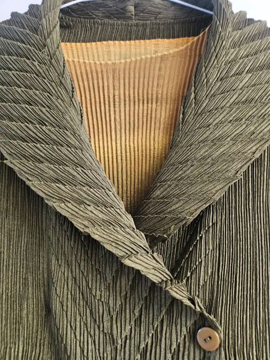 プリーツスタイル カーディガン