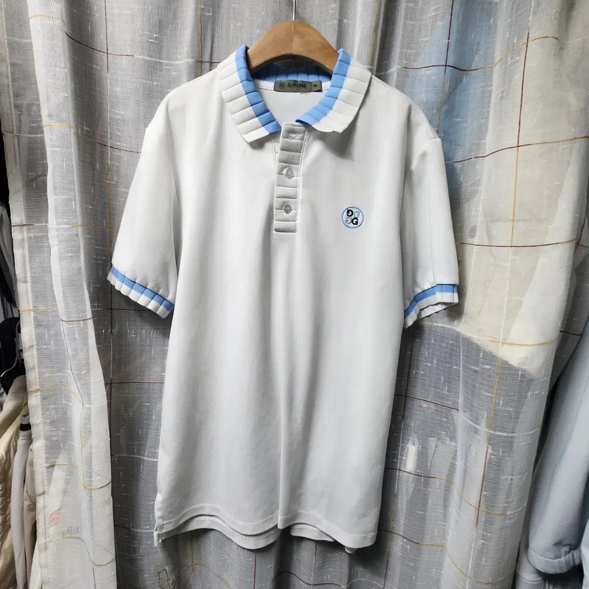 G FORE ジーフォア 白 半袖 ポロTシャツ M
