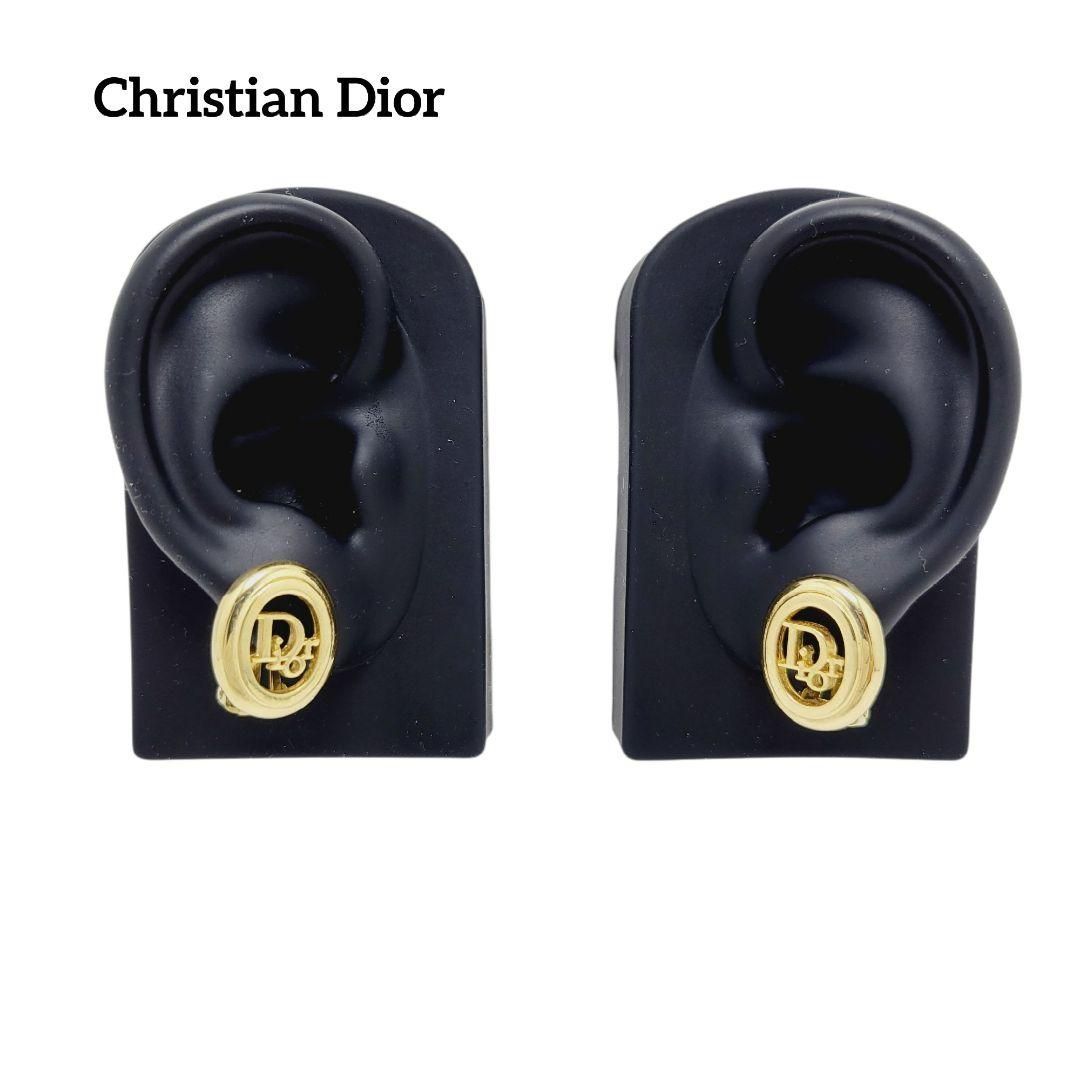 Christian Dior イヤリング トロッター オーバル ゴールド 【公式通販】