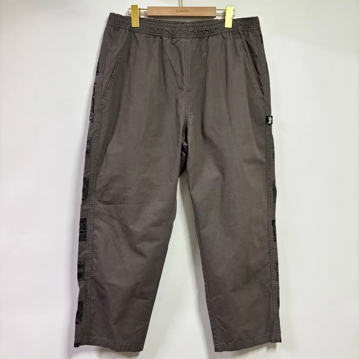 L ステューシー パネル パータン イージー パンツ