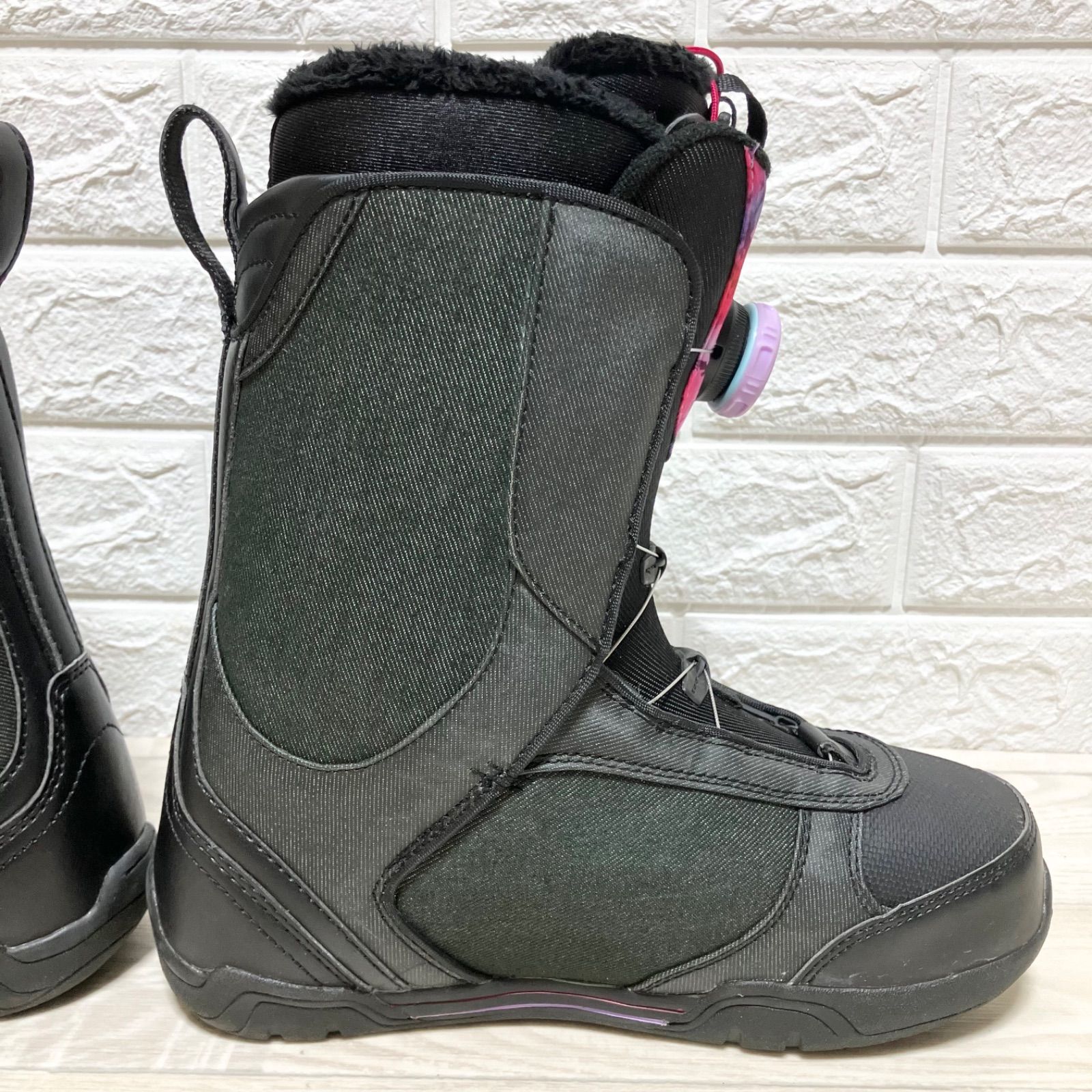 美品！ K2 MINK BOA 24.5cmケーツー ミンク ボア スノボブーツ