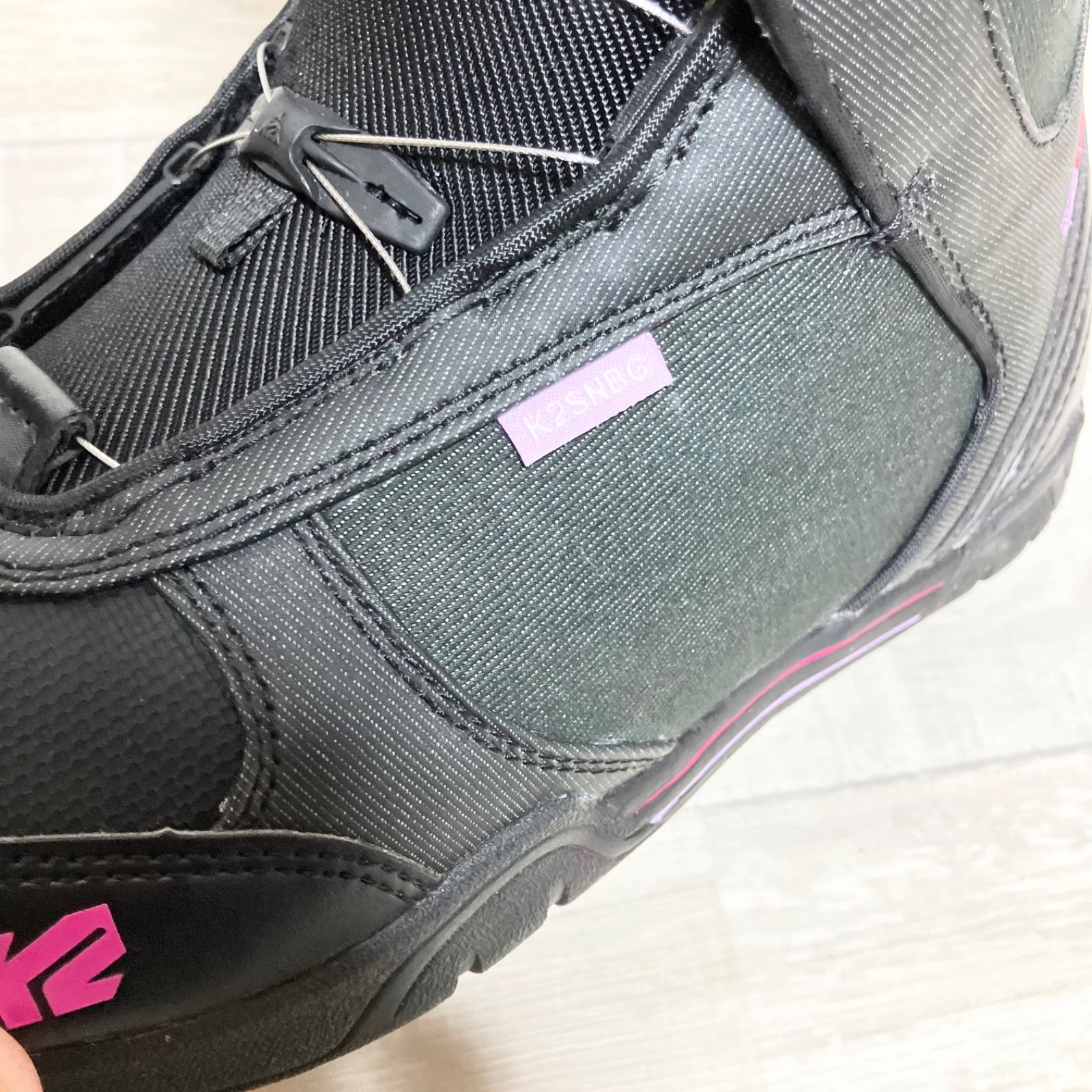 美品！ K2 MINK BOA 24.5cmケーツー ミンク ボア スノボブーツ