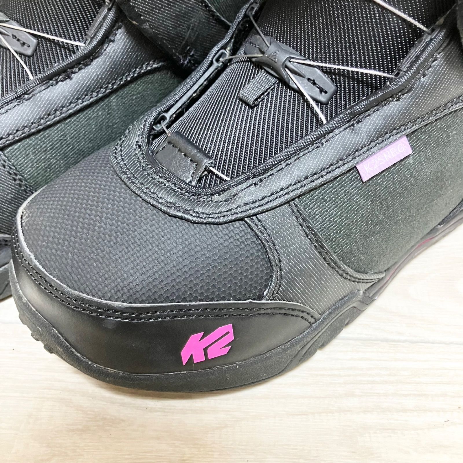 美品！ K2 MINK BOA 24.5cmケーツー ミンク ボア スノボブーツ