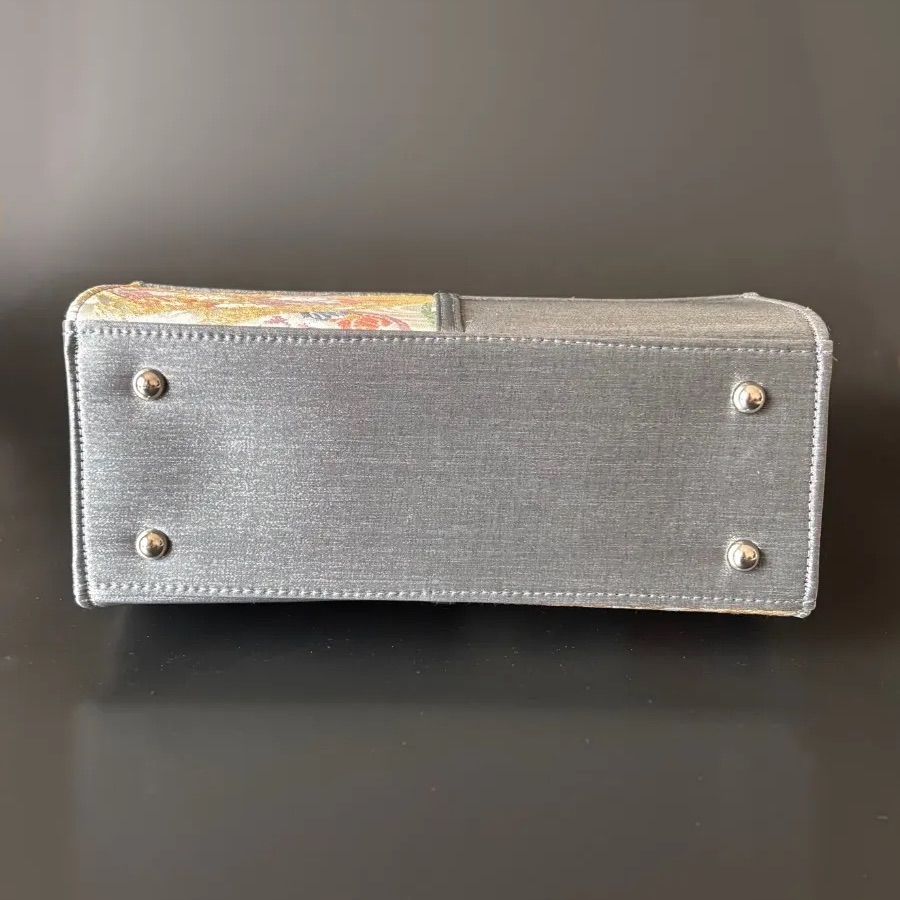 グレーサテン 和装バック