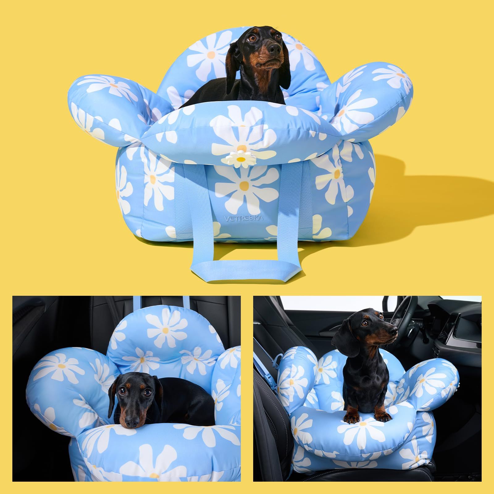 VETRESKA ベトレスカ フローラ ドライブ ペットボック デイジー 50 50 38 cm