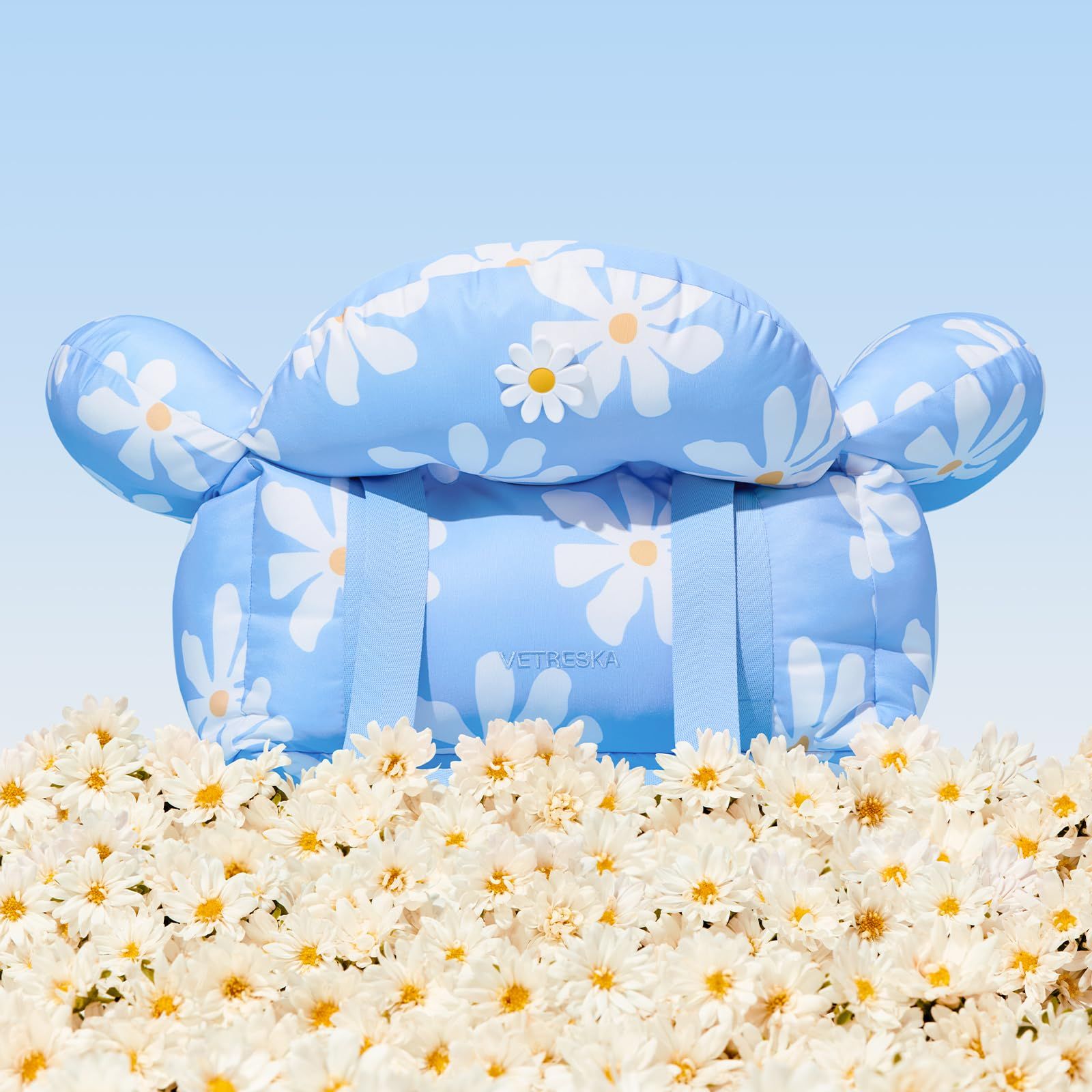 お見逃しなく。 VETRESKA ベトレスカ フローラ ドライブ ペットボック デイジー 50 50 38 cm