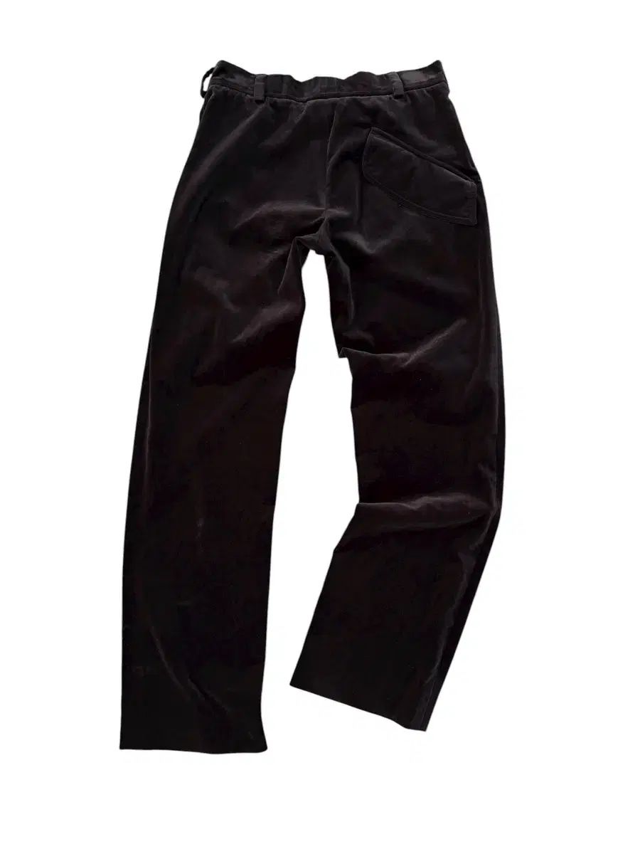 Jil Sander ジルサンダー ブラウン ツアーベルベット パンツ