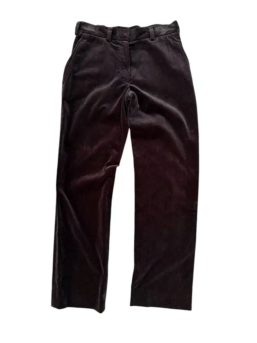 Jil Sander ジルサンダー ブラウン ツアーベルベット パンツ DECORATOM_COM_BR