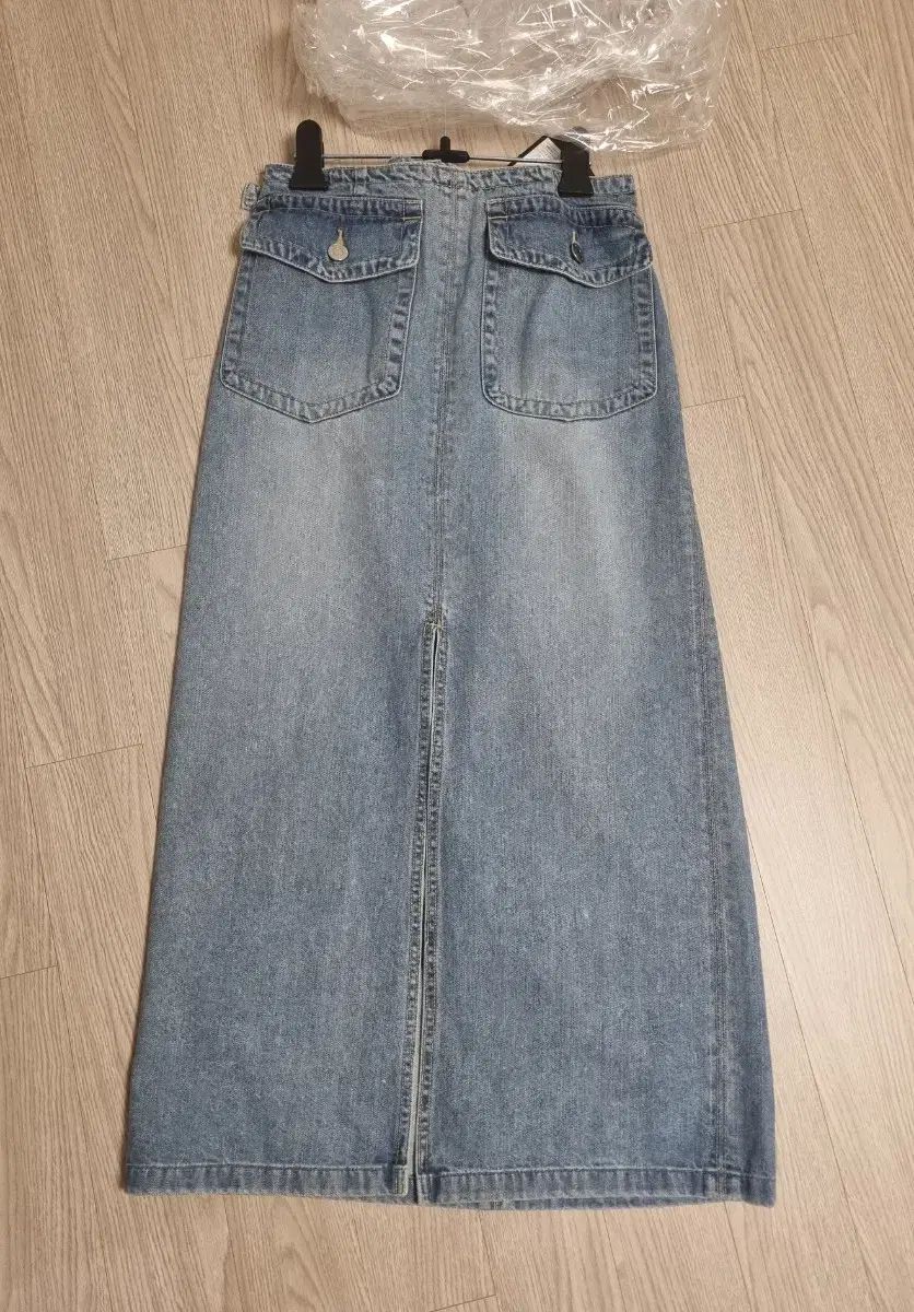 システム デニム ロング丈スカート 25年 今年の商品