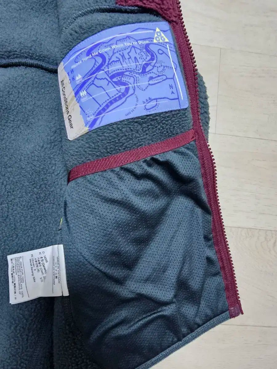  日本 NIKE ACG キッズ ジュニア 起毛 ボア フリースジャケット サイズ130 その他 ジャケット ブルゾン