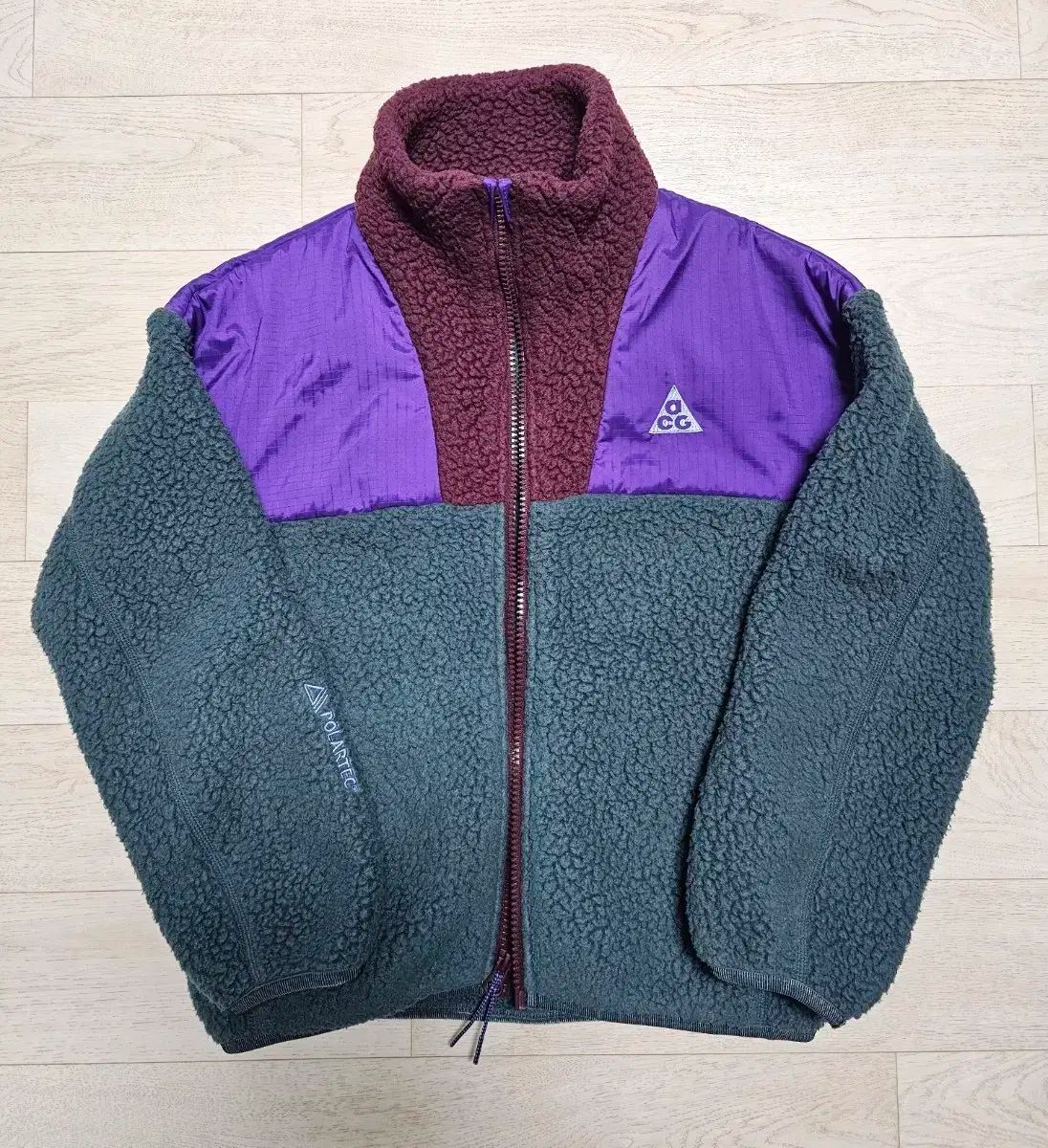 日本 NIKE ACG キッズ ジュニア 起毛 ボア フリースジャケット サイズ130