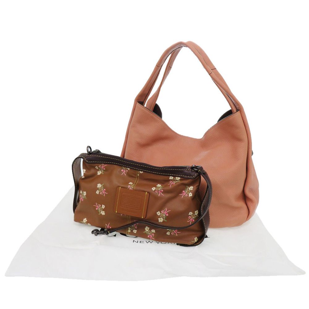 コーチ バンディットホーボー 86760 レザー ピンク トートバッグ 0728 COACH