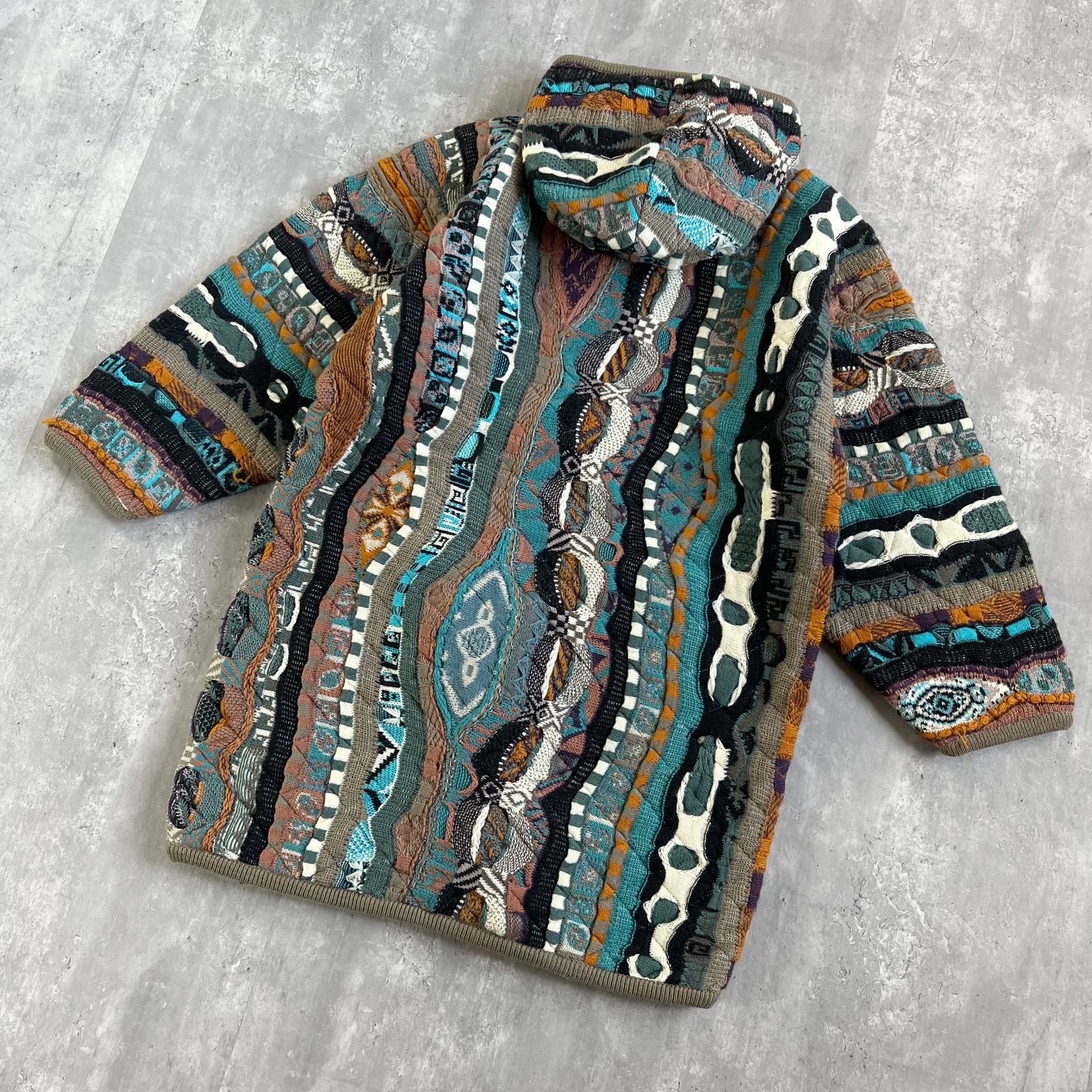 キルティングライナー トグルボタン