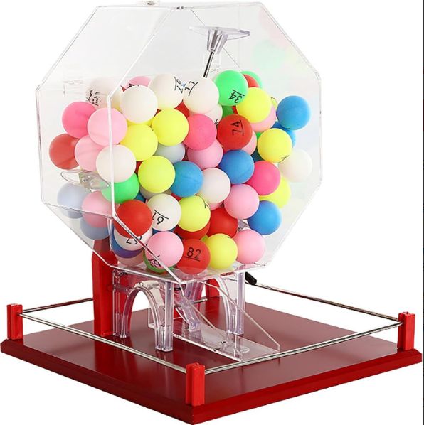 ボール番号セレクター 大型アクリル製自動宝くじ抽選機