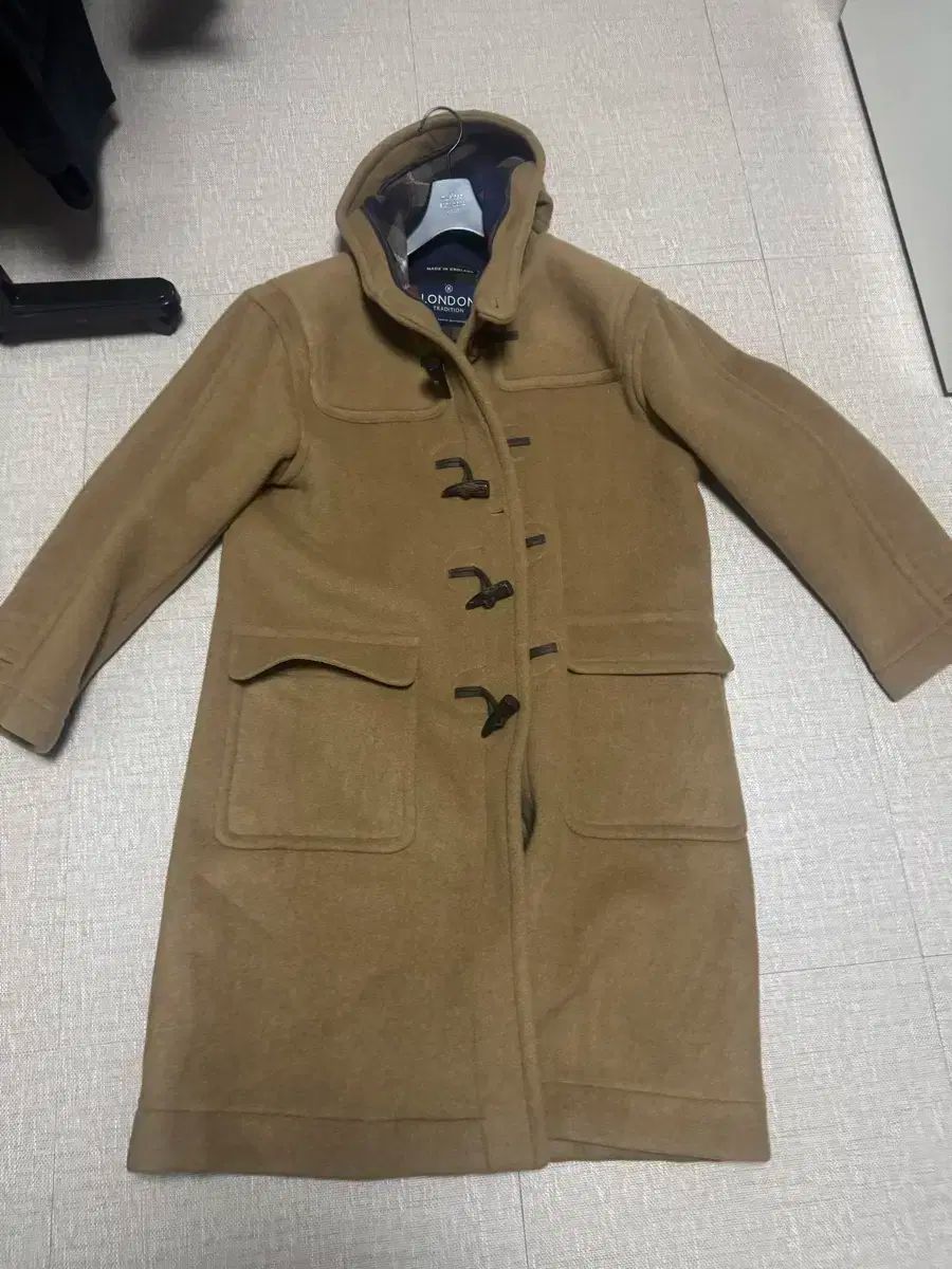 ロンドン トラディション ミルフォード オーバーサイズ ダッフル コート ベージュ UK 40