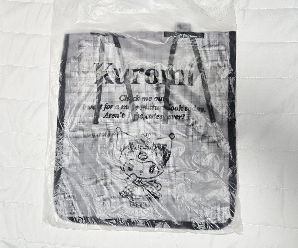 サンリオ クロミ メロクロ ツーウェイ トートバッグ 量産型 エコバッグ バッグ