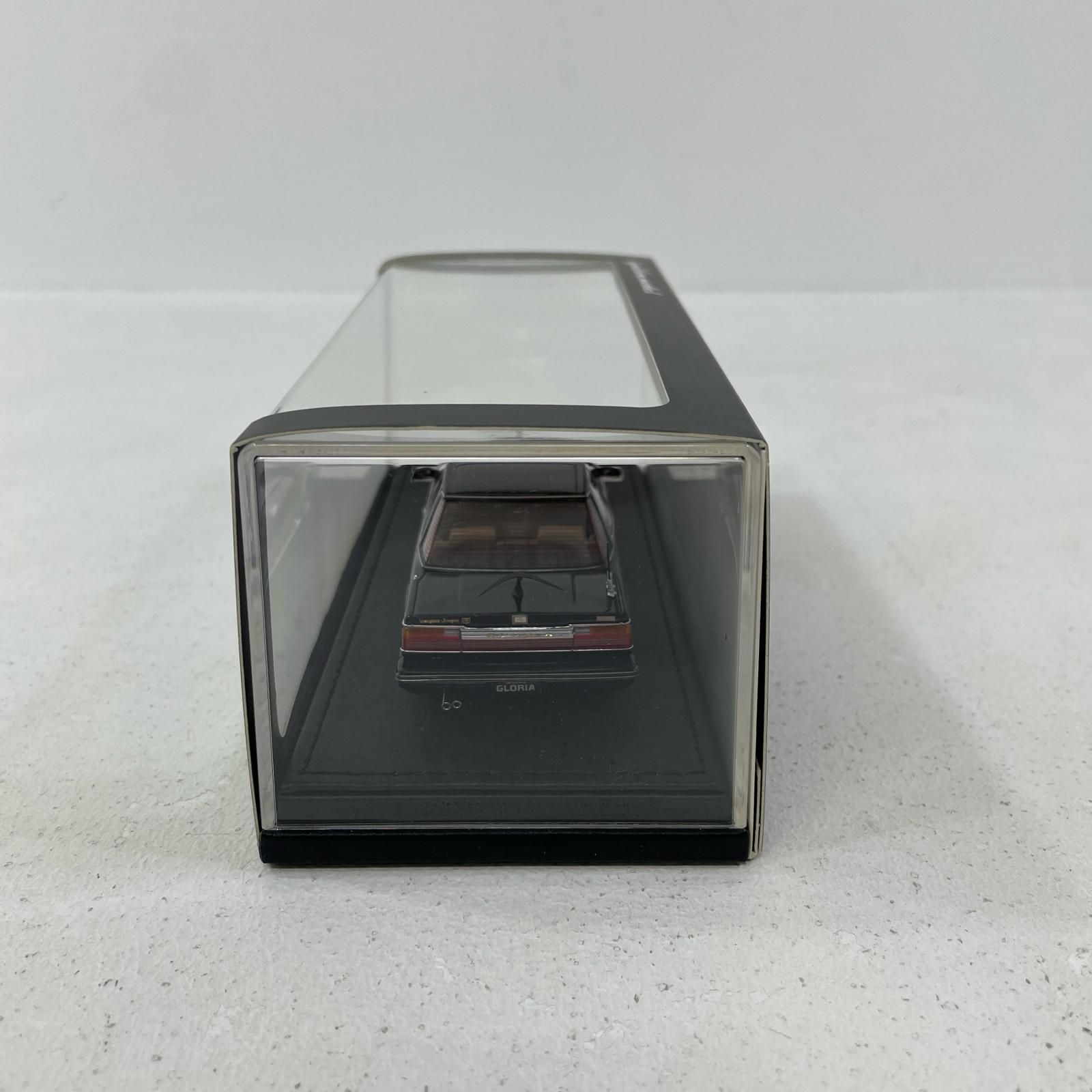 1 43 ノスタルジック2 days WEB Nissan Gloria Y 30 4 Door Hardtop Brougham VIP Black IG 1309 727