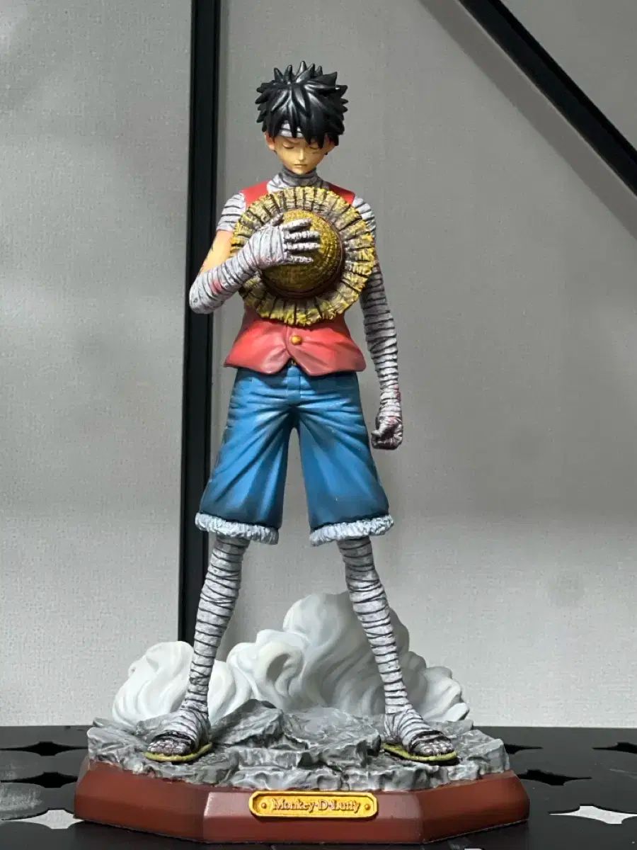 ONE PIECE フィギュア ウールモデル モンキー D ルフィ ルフィ レジン