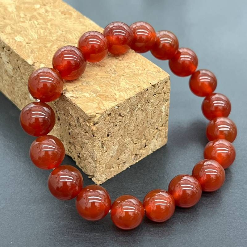 159:情熱と成功を引き寄せる☆レッドアゲート 赤メノウ パワーストーン