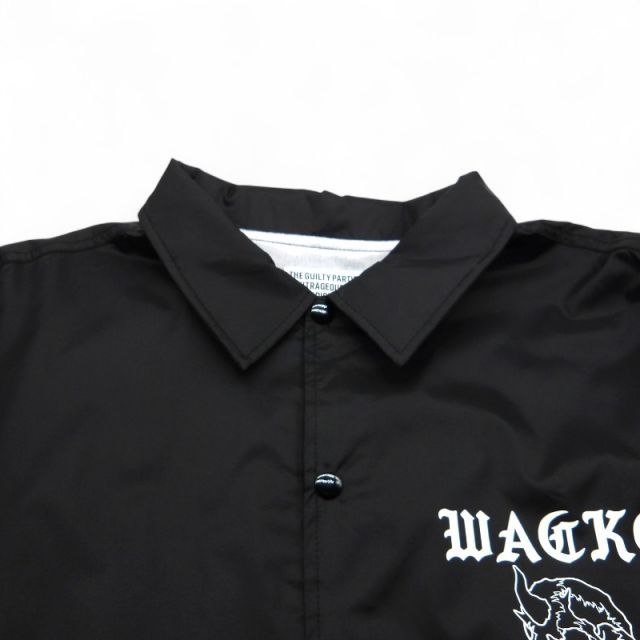 WACKO MARIA 56 TATOO STUDIO COACH JACKET サイズXL BLACK ワコマリア