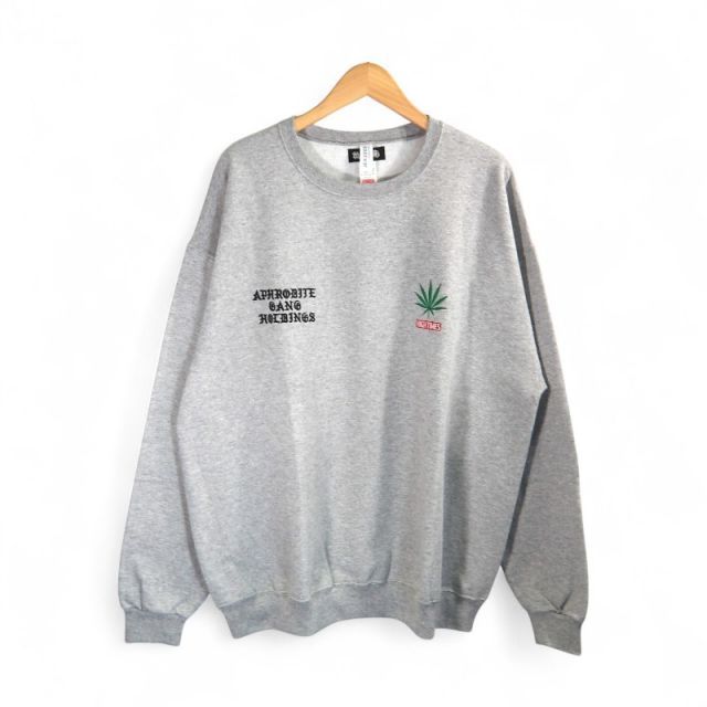 WACKO MARIA 舐達麻 HIGH TIMES SWEAT SHIRT GRAY サイズL ワコマリア