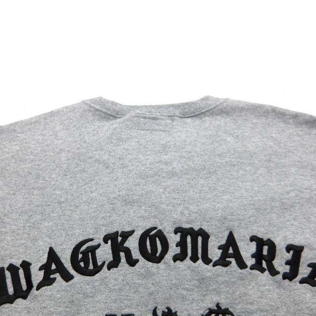 WACKO MARIA 舐達麻 HIGH TIMES SWEAT SHIRT GRAY サイズL ワコマリア