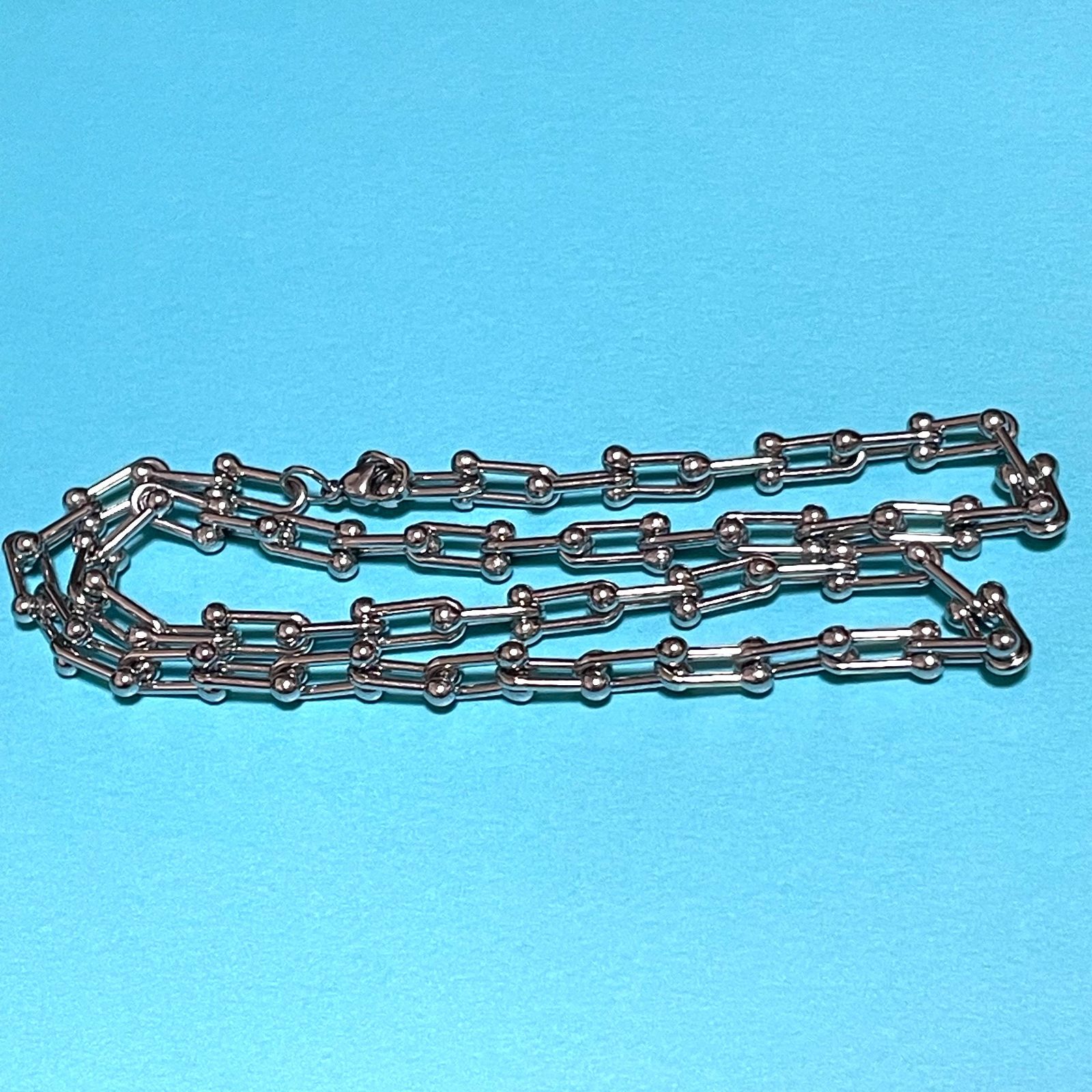 ハードウェア レイヤードチェーン ネックレス メンズ レディース