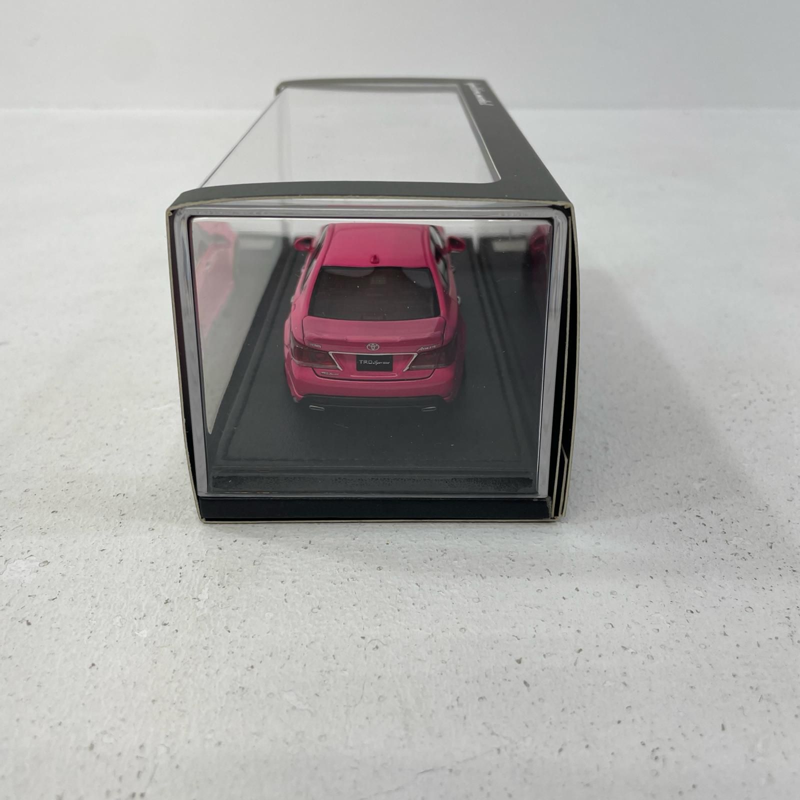 1 43 Toyota Crown Athlete G TRD Sportivo Pink イグニッションモデル 727
