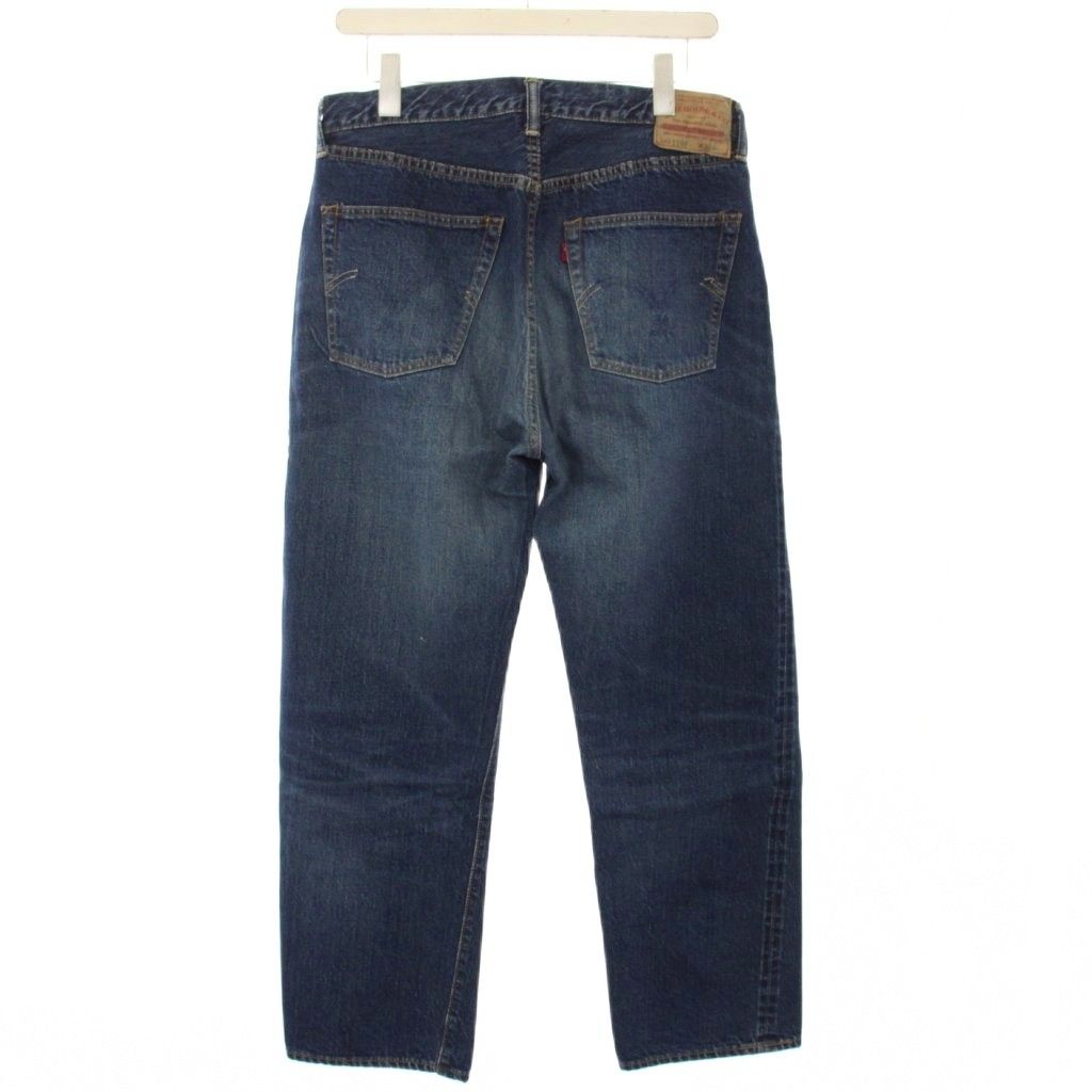 ウエアハウス 2 ND-HAND WASH デニム パンツ ジーンズ ストレート W 33 インディゴ 1101 TK