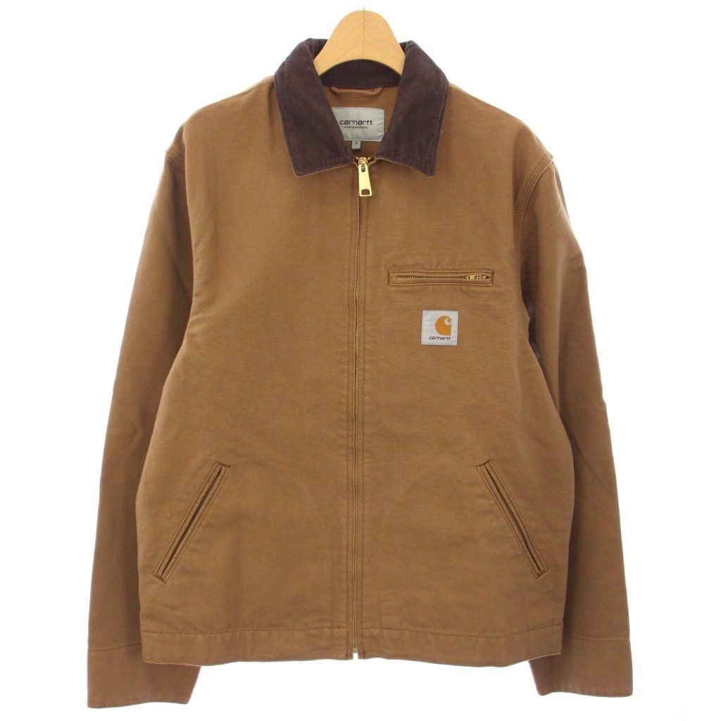 カーハート carhartt WIP DETROIT JACKET ジャケット ブルゾン ジップアップ S ブラウン I033112-25S TK