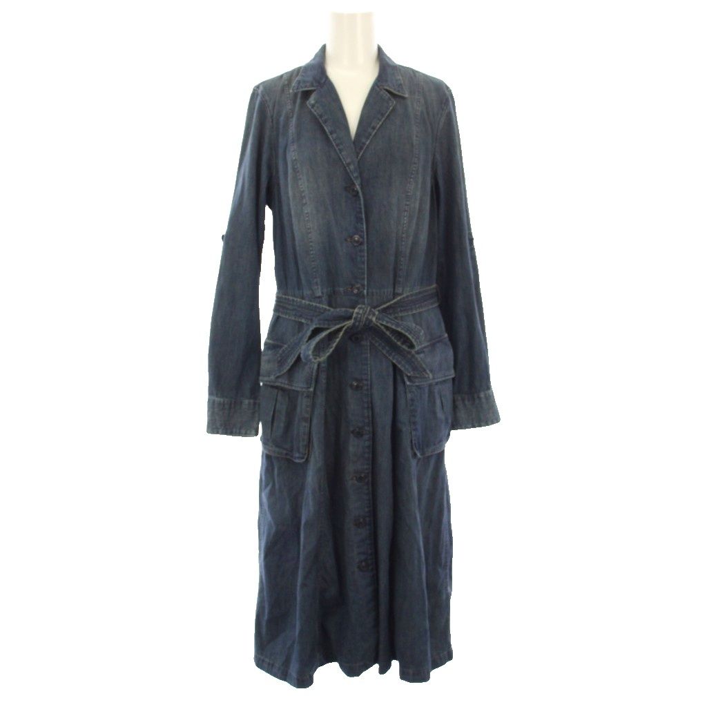 美品⭐️ラルフローレン デニムワンピース 9号サイズ バックリボン 美