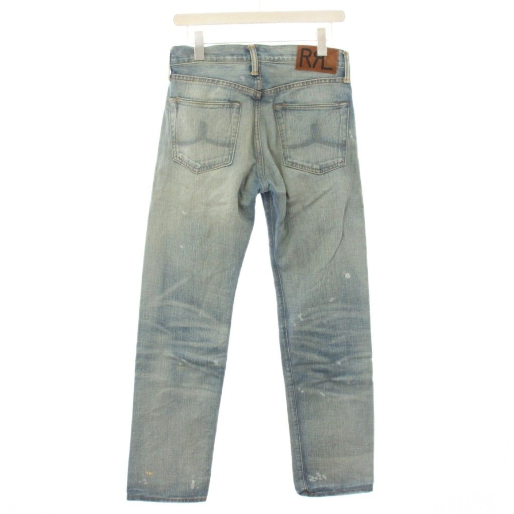 ダブルアールエル RRL ラルフローレン Straight Fit Selvedge Jean Camden Wash デニム パンツ ジーンズ W 28 L 30 ブルー TK