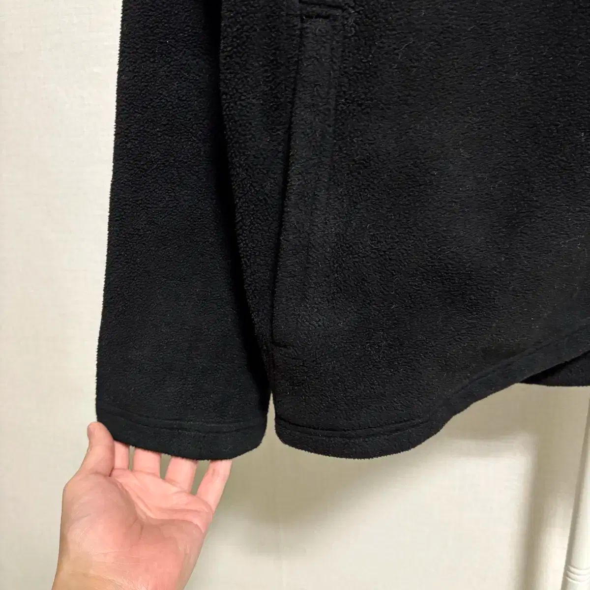 ジップアップ ブラック