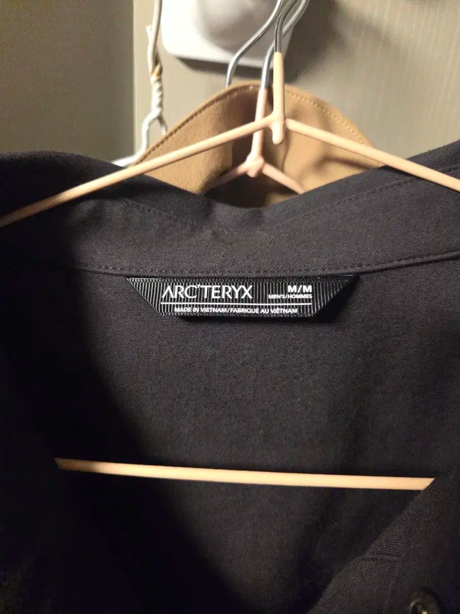 M ARC TERYX アークテリクス クローニン コットン オーバーサイズシャツ ブラック