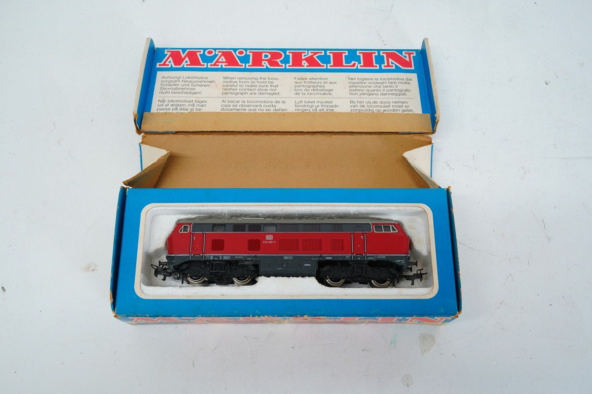 11.92-25 △ 鉄道模型 MÄRKLIN 3075 HOゲージ DB 216形 - メルカリ