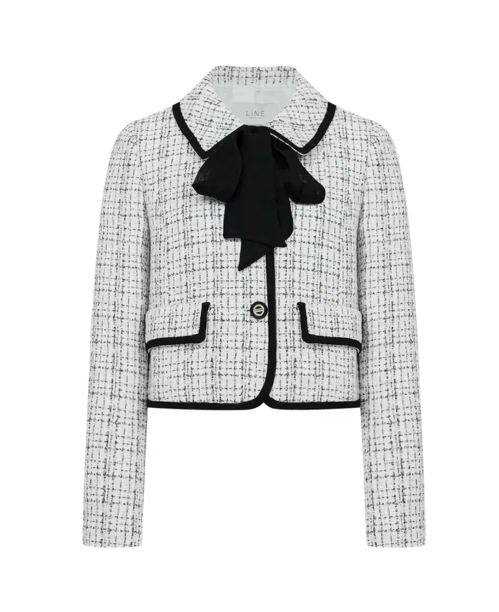 ライン エディション BYLYNN バイ リボン ツイード ジャケット