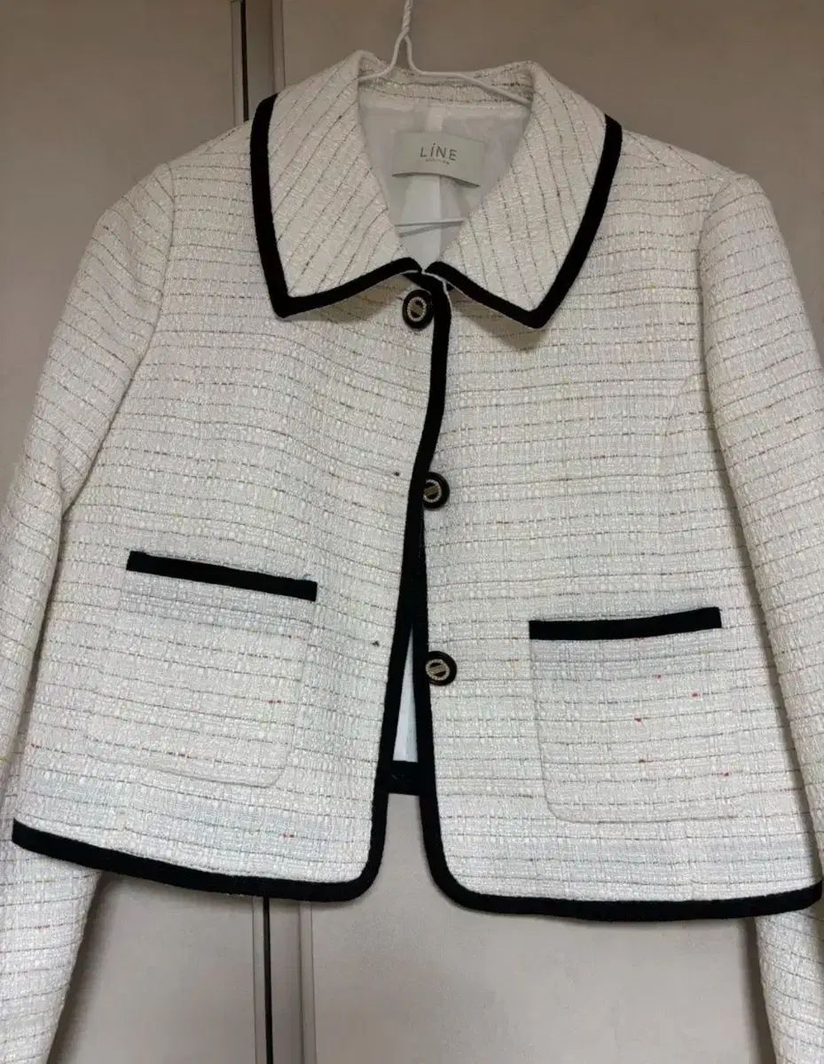 ライン エディション BYLYNN バイ リボン ツイード ジャケット