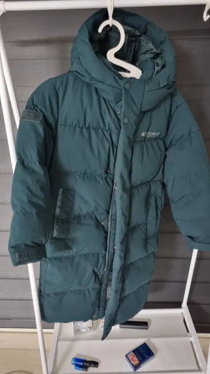 DISCOVERY キッズ ダウンジャケット ロング丈