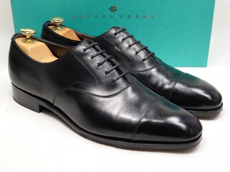 529 1008 エドワードグリーン チェルシー ブラック カーフ 8.5C 888