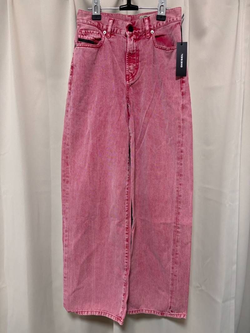 DIESEL ディーゼル WIDEE デニムパンツ デニム ジーンズ ピンク 24