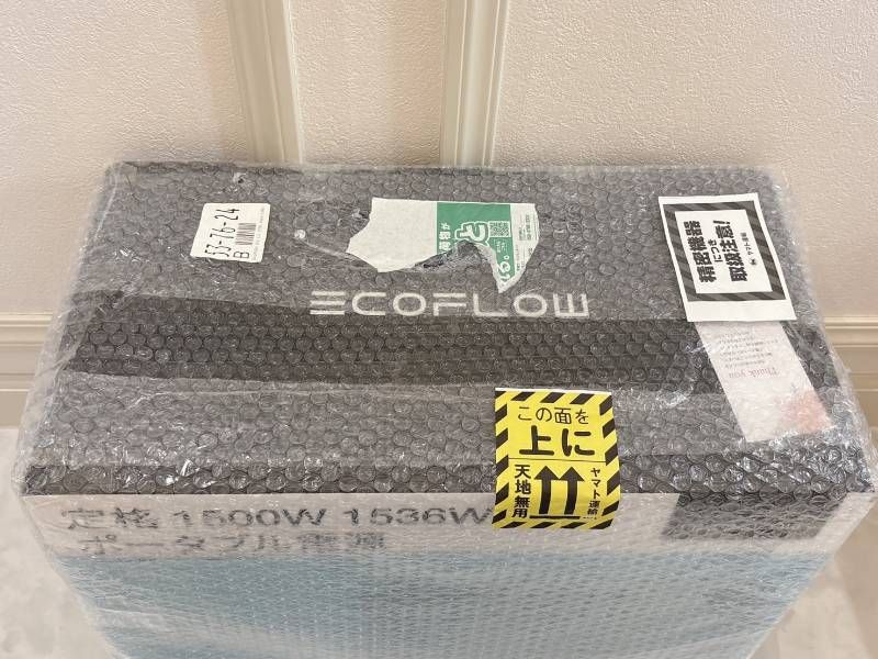 EcoFlow DELTA 3 1500 ポータブル電源 1500W 1536Wh 大容量
