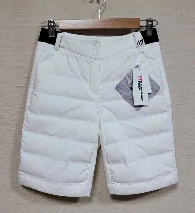マスターバニーエディション レディース グースダウン 밴딩 ハーフ パンツ