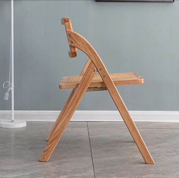 大好評 折りたたみ椅子 ラタン家具 職人手作り 籐編み 天然木 籐家具 食卓椅子 ラタンチェア 折畳みチェア イス いす 北欧 おしゃれ カフェ内装 コンパクト収納