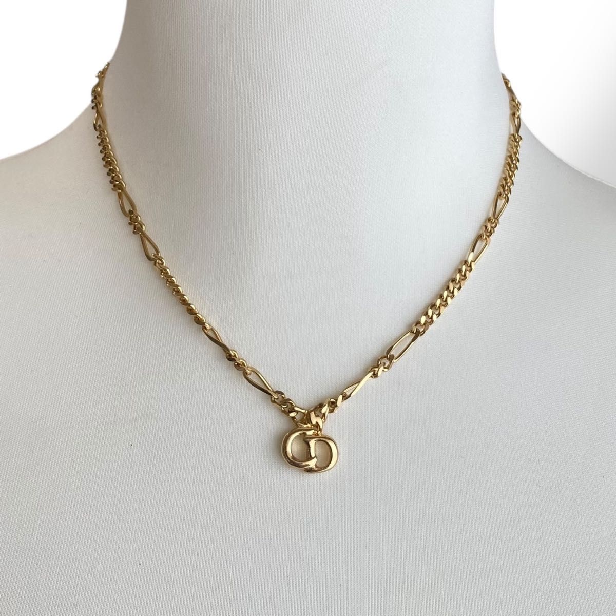 超美品！クリスチャンディオール　ネックレス ゴールド 美品 クリスチャンディオール ChristianDior ゴールド ネックレス 太め