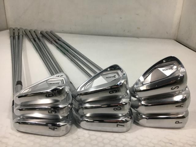 ゴルフクラブ 9本セット ダンロップ スリクソン SRIXON ZXi 5 アイアン 2025 NSプロ 950 GH neo 4～9.P.A.S