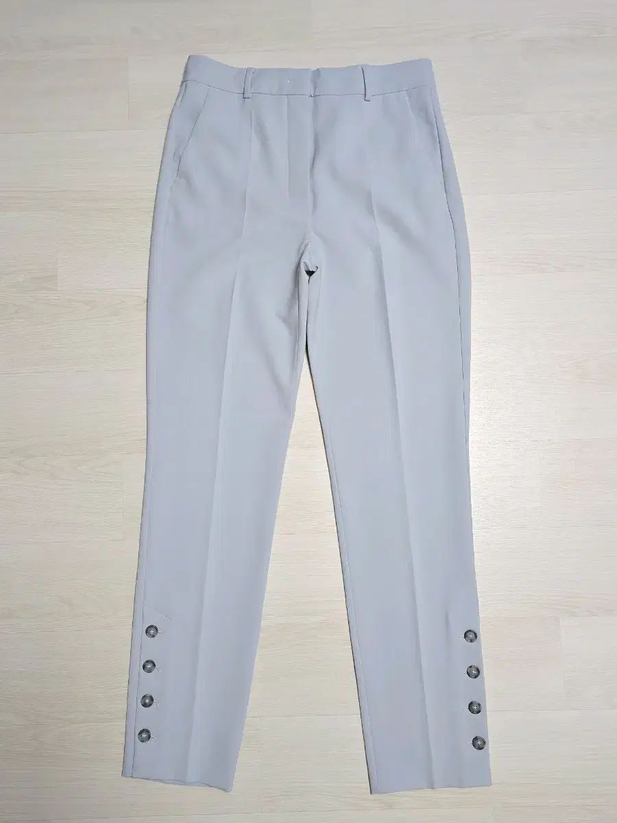 スポトマクス sportmax ライトブルー スラックス パンツ