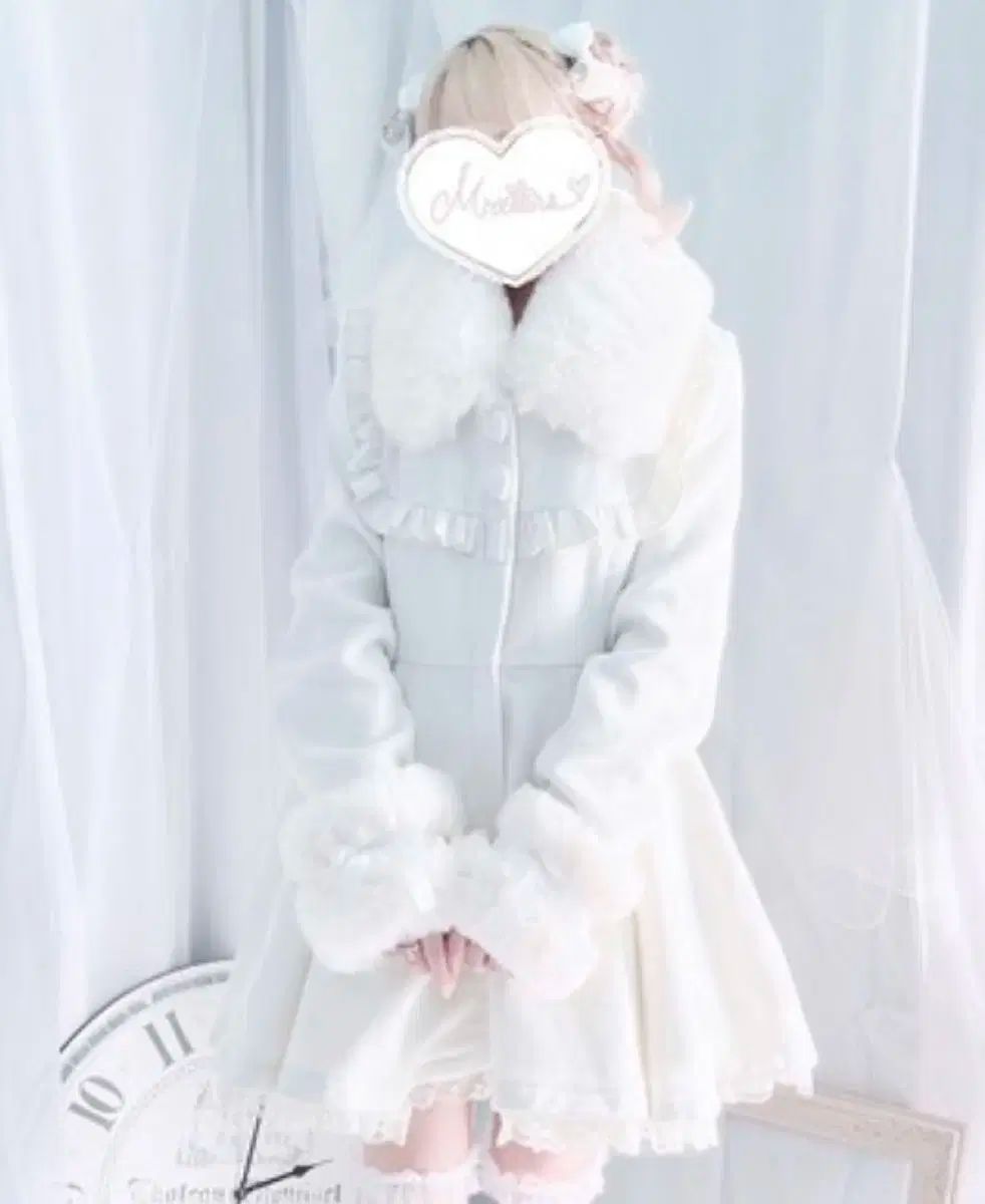 マズ さきマルちゃん コラボ ロングコート 地雷系 量産型 リズリサ