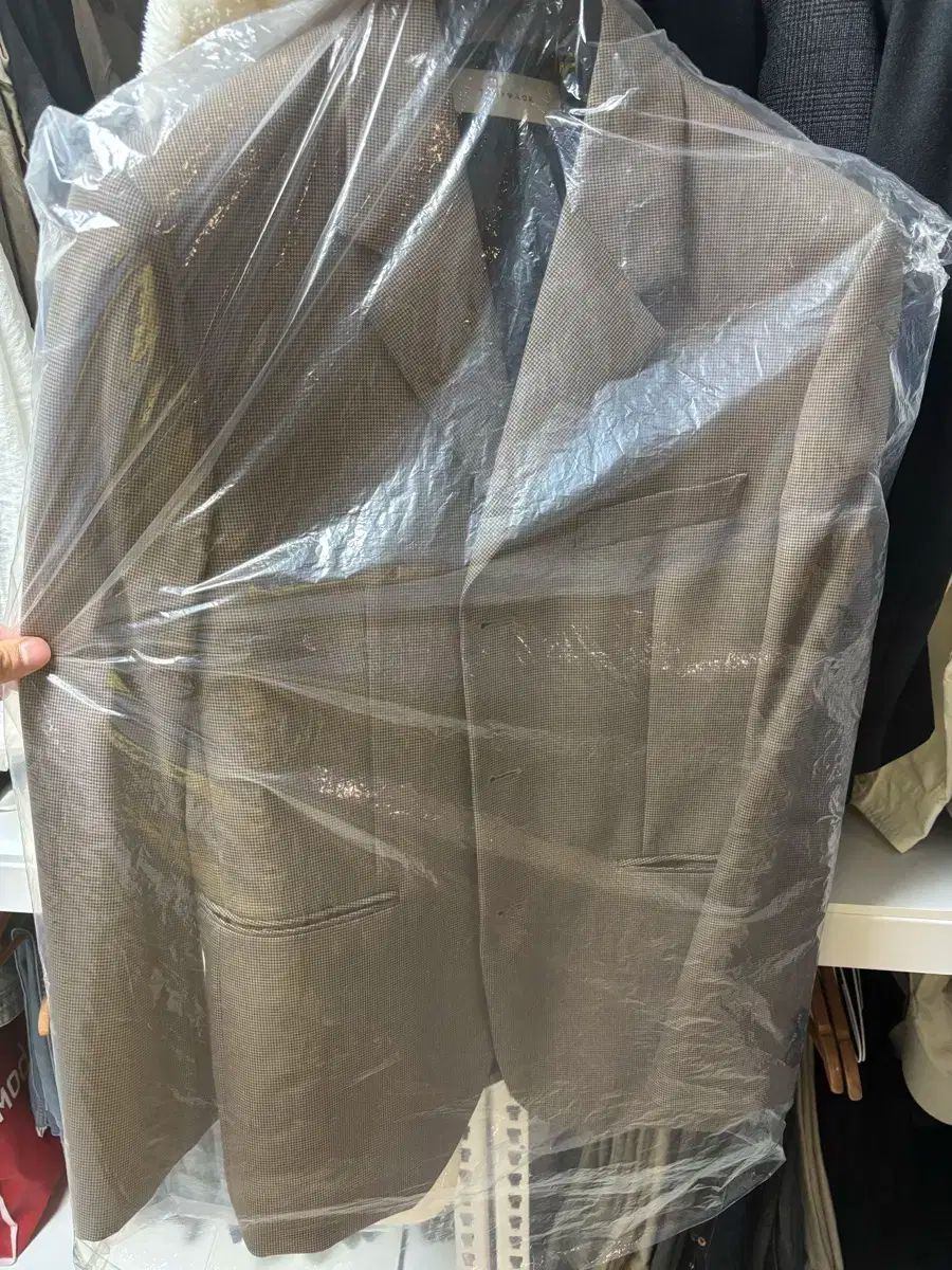 Tonywack スモールチェック柄 ブレーザー m