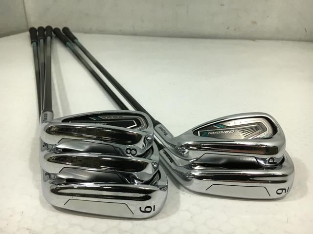 ゴルフクラブ 5本セット マルマン DANGAN 7 ダンガン7 ワンレングス アイアン オリジナルカーボン 6～9.P